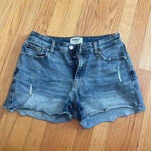 denim shorts